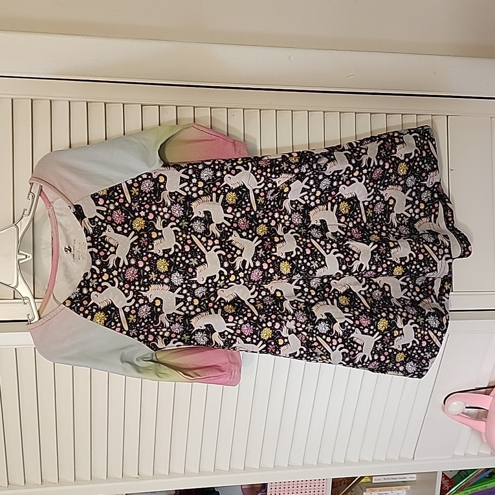 Charlie's Project Spring Unicorn Charlotte Dress, Size 4